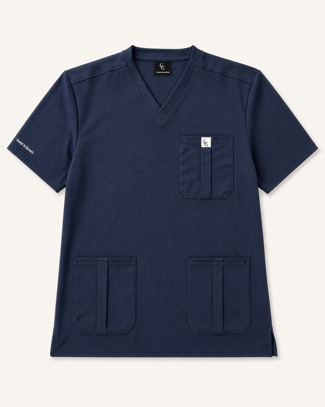 Aurum Flex Top in Navy Blue