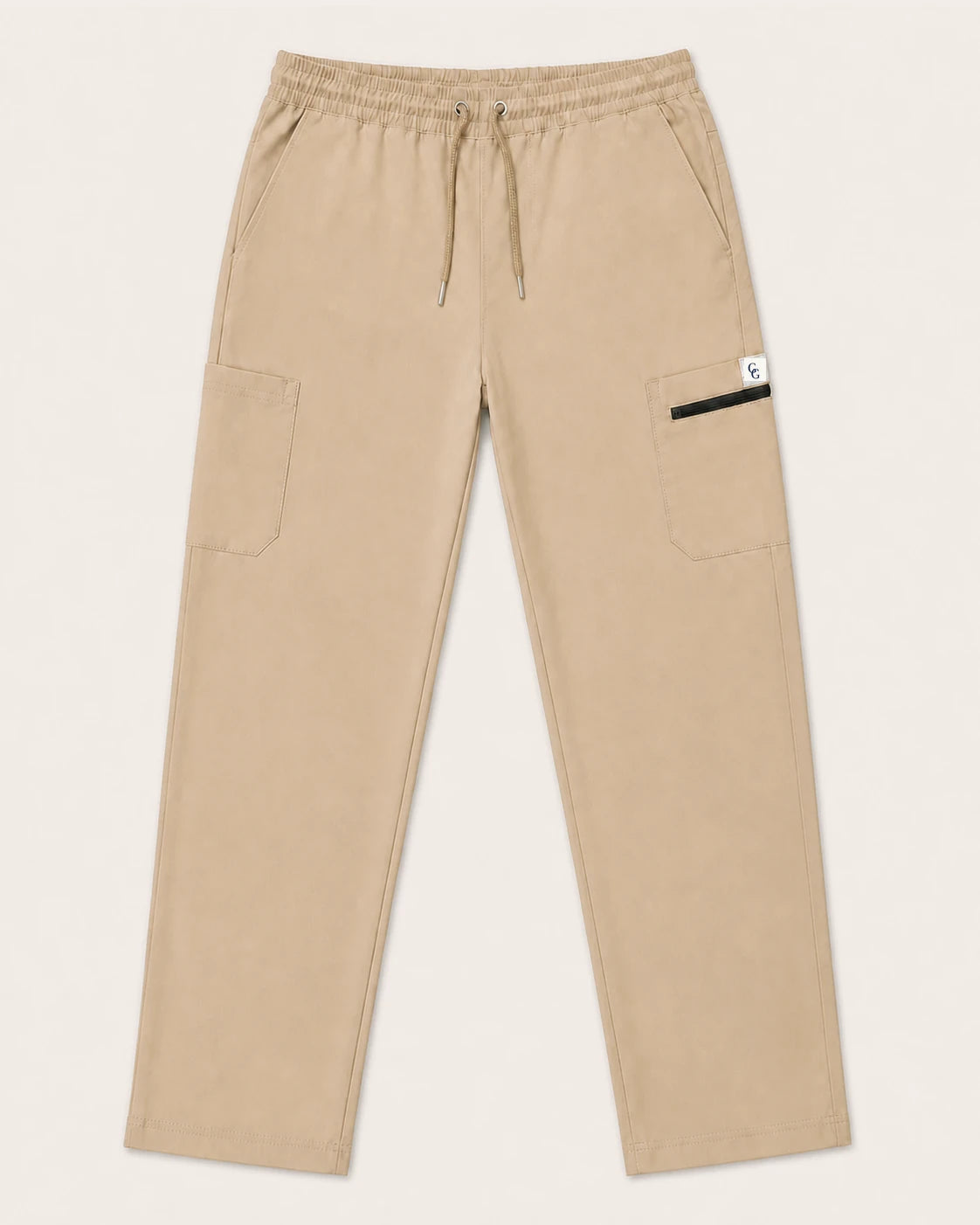 Core Ease beige scrub trousers