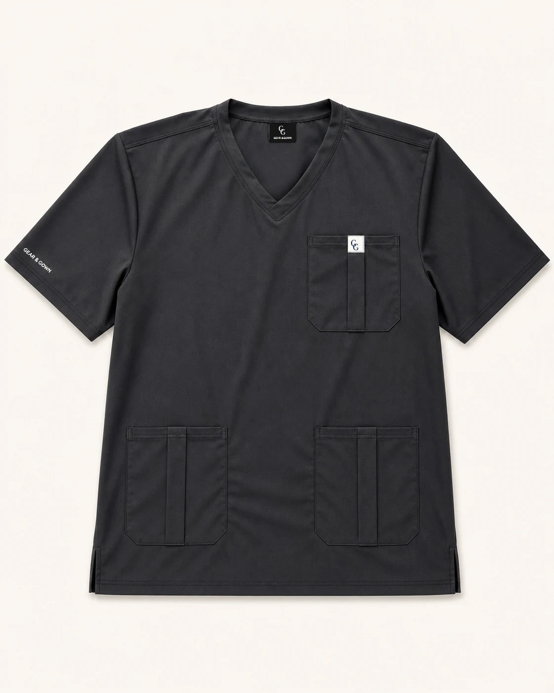 Forma Micro black scrub top