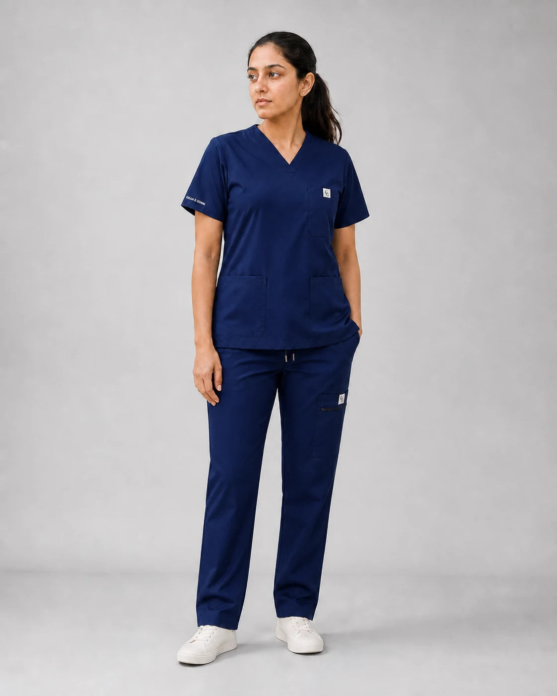 Forma Micro navy blue on female model