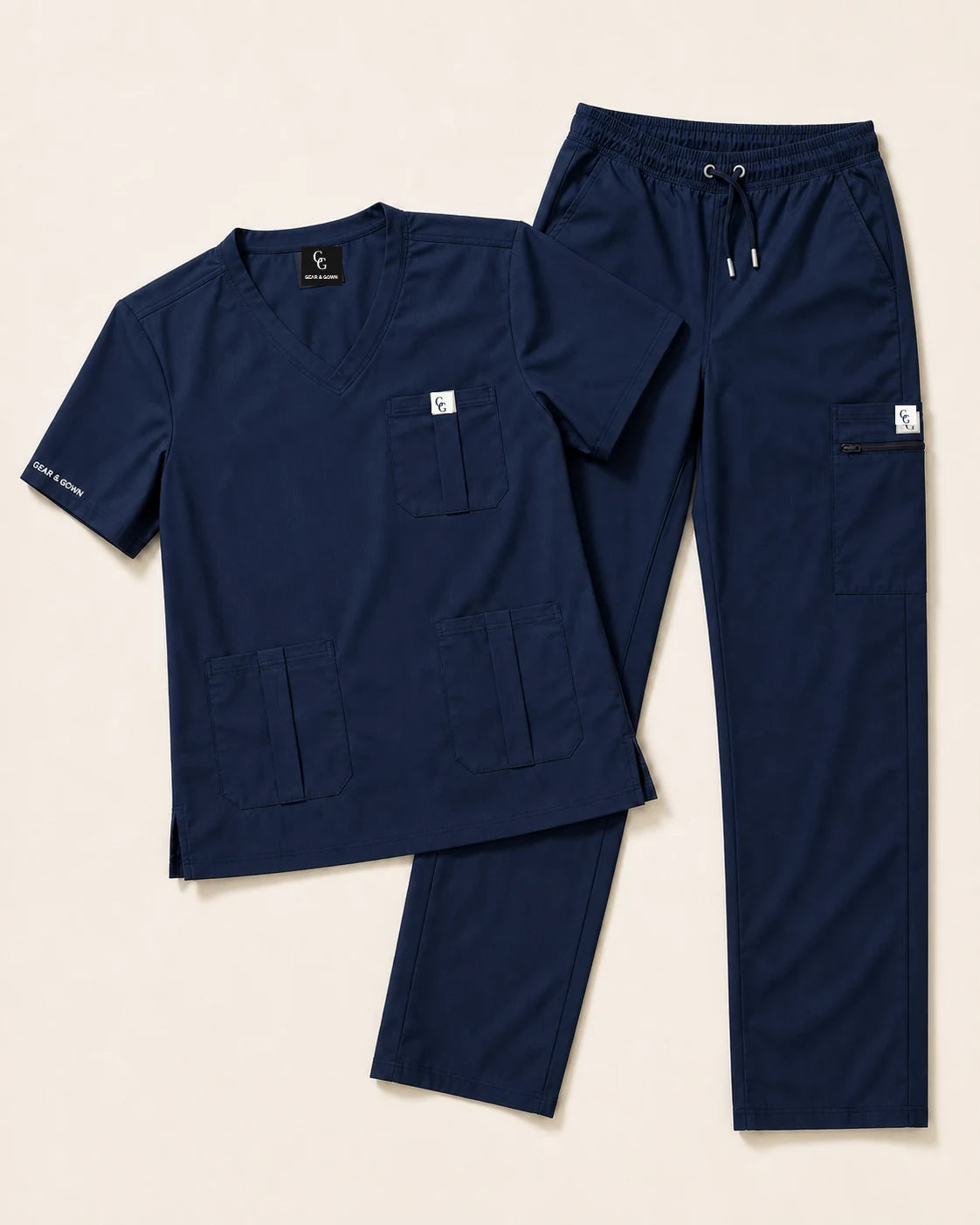 Forma Micro navy blue scrub set