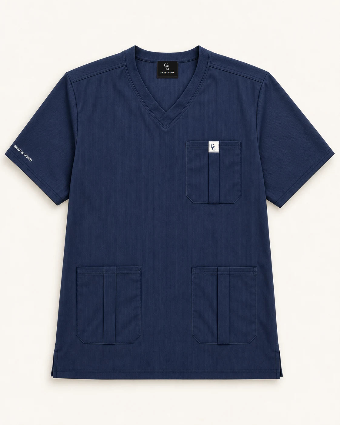 Forma Micro navy blue scrub top
